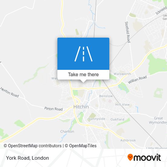 York Road map