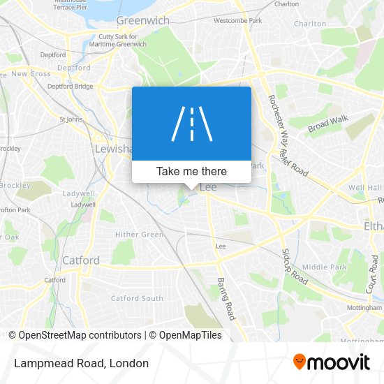 Lampmead Road map