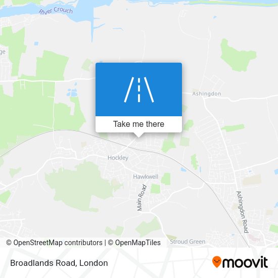 Broadlands Road map