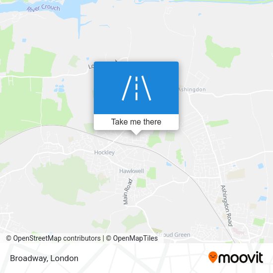 Broadway map