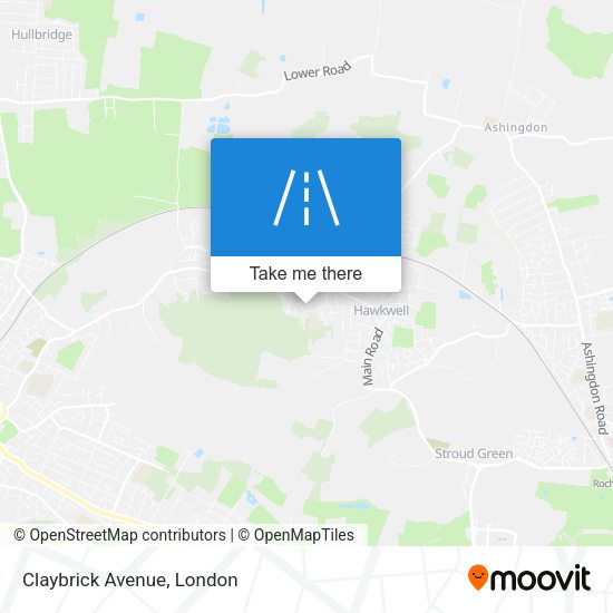 Claybrick Avenue map