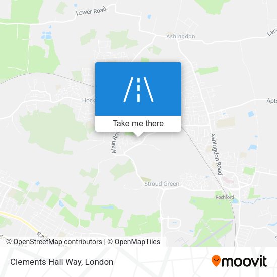Clements Hall Way map
