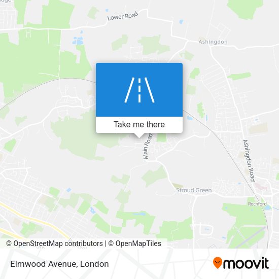 Elmwood Avenue map