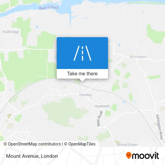 Mount Avenue map