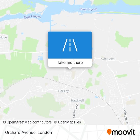 Orchard Avenue map
