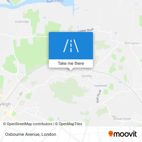 Osbourne Avenue map