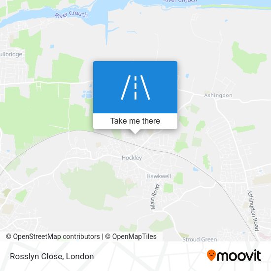 Rosslyn Close map