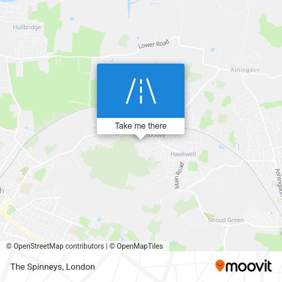 The Spinneys map