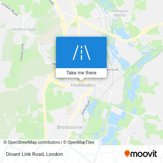 Dinant Link Road map