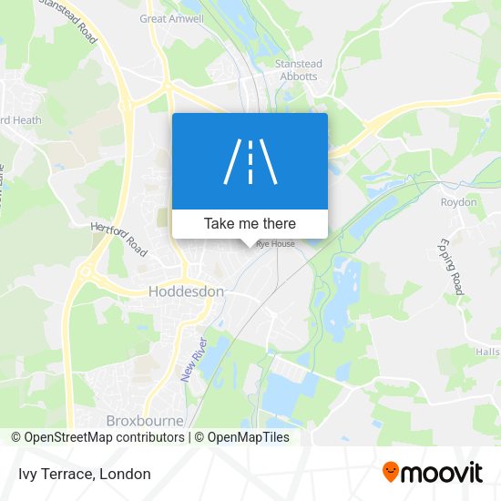 Ivy Terrace map