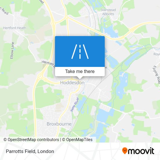 Parrotts Field map
