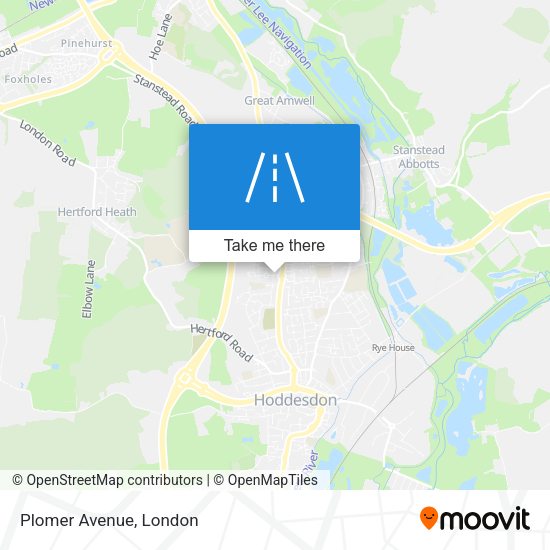Plomer Avenue map