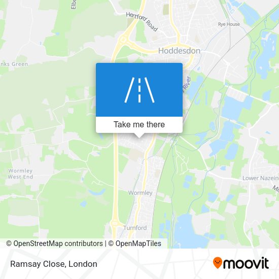 Ramsay Close map