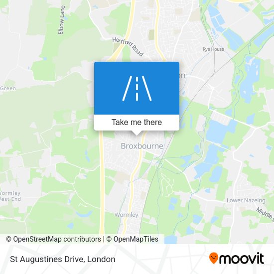 St Augustines Drive map