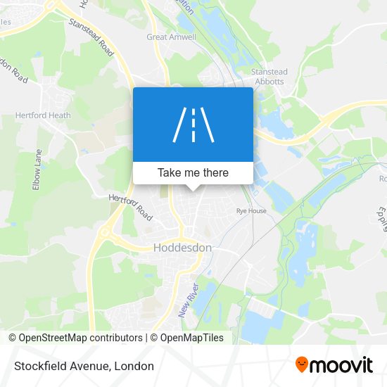 Stockfield Avenue map
