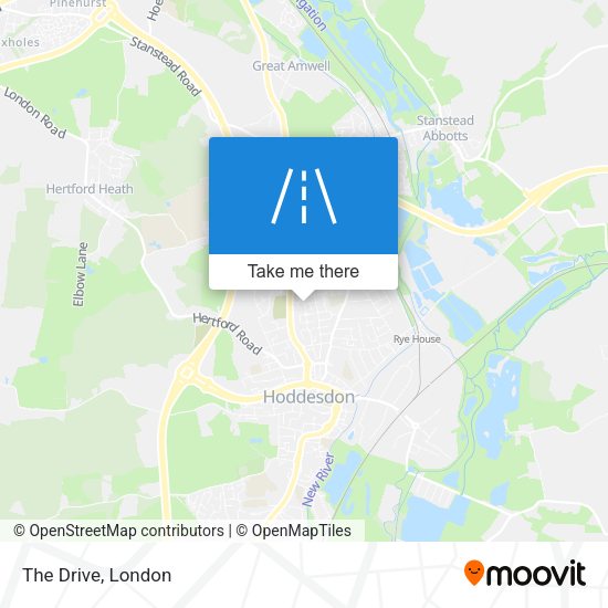 The Drive map