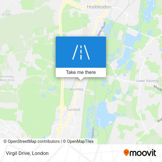 Virgil Drive map