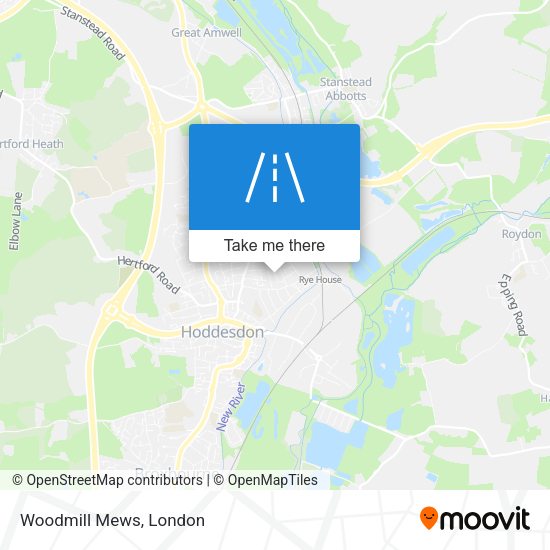 Woodmill Mews map