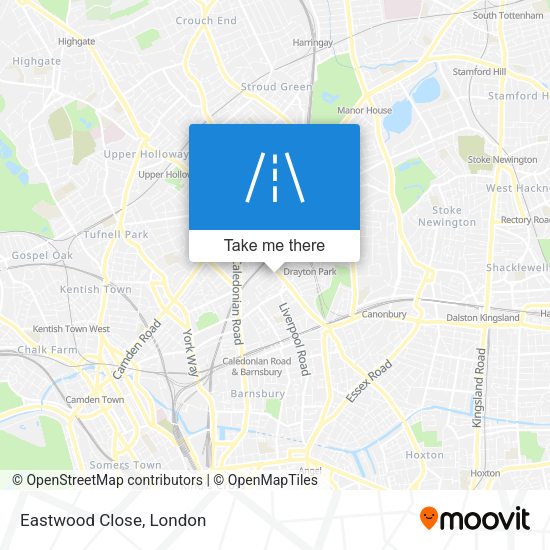 Eastwood Close map