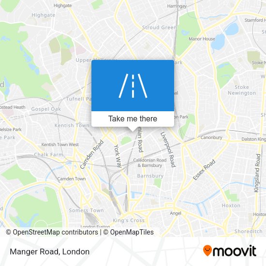 Manger Road map