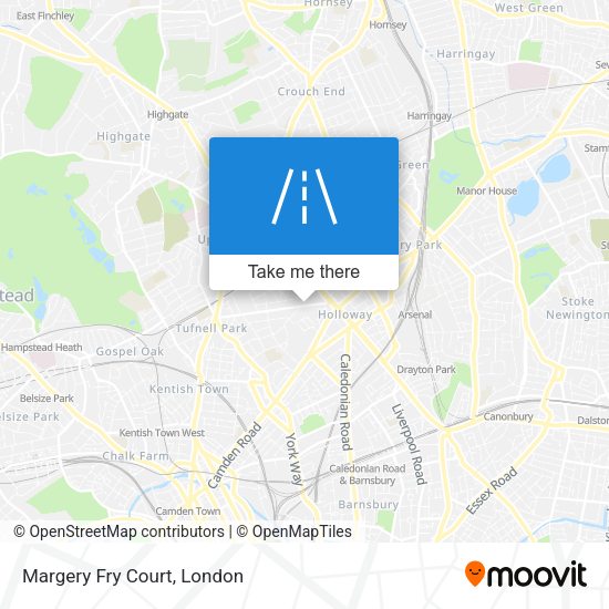 Margery Fry Court map