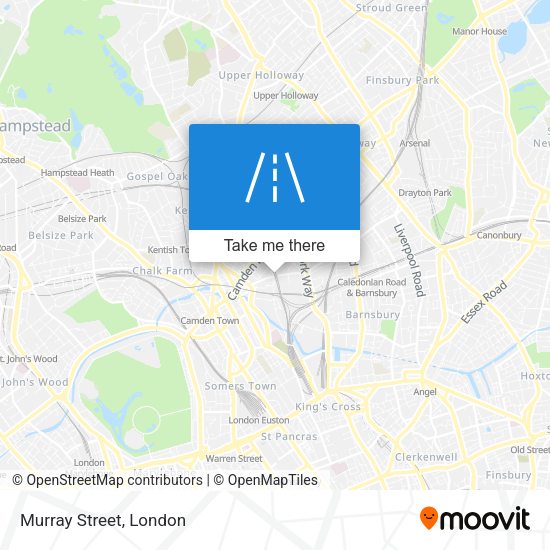 Murray Street map