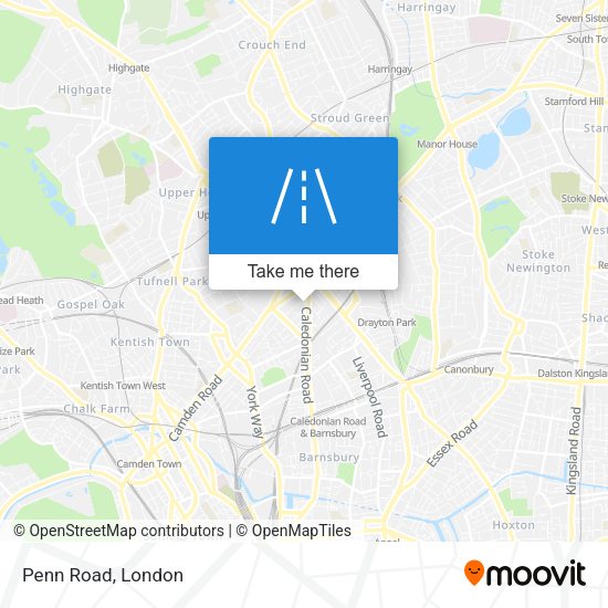 Penn Road map
