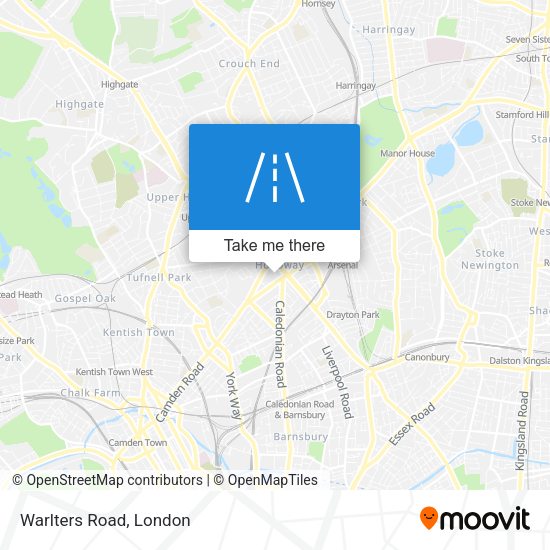 Warlters Road map