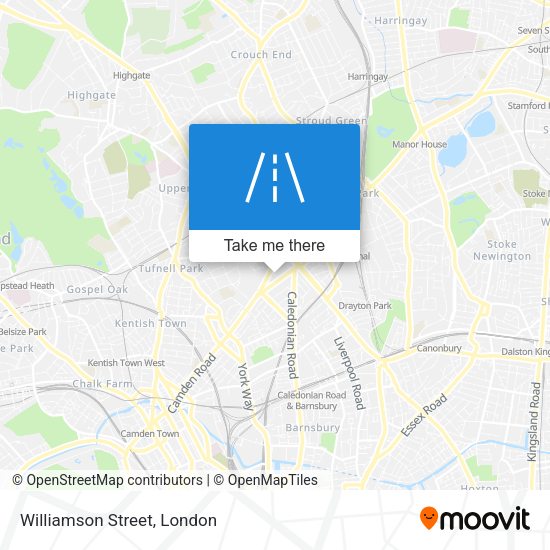 Williamson Street map