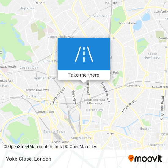Yoke Close map
