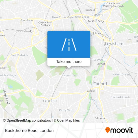 Buckthorne Road map