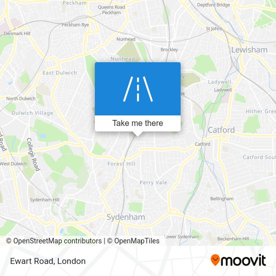 Ewart Road map