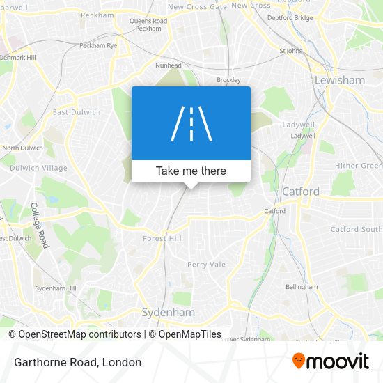 Garthorne Road map