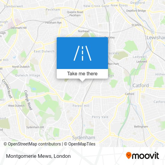 Montgomerie Mews map