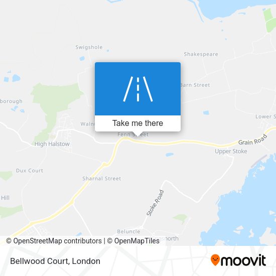 Bellwood Court map