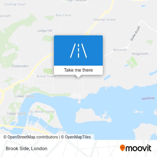 Brook Side map