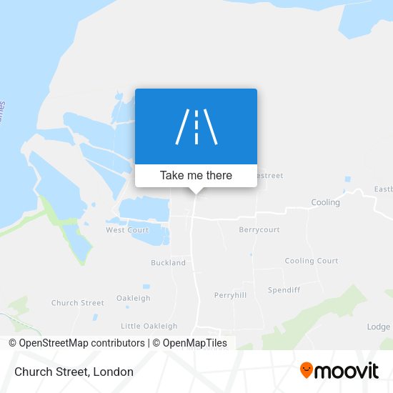 Church Street map