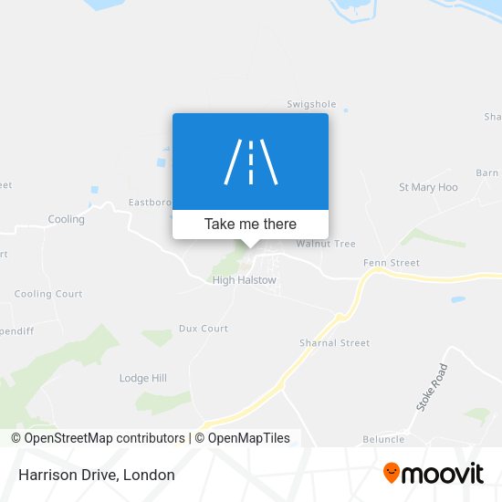 Harrison Drive map