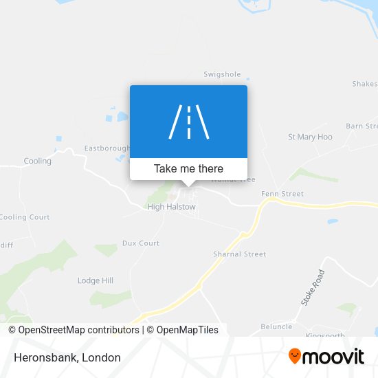 Heronsbank map