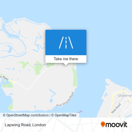 Lapwing Road map