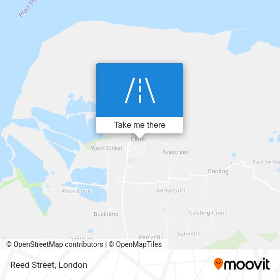 Reed Street map
