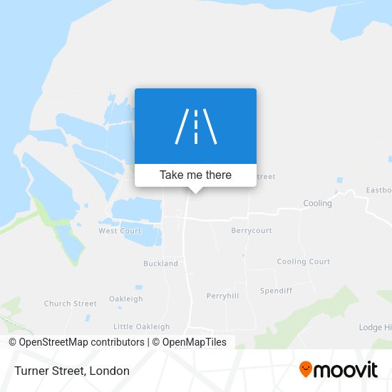Turner Street map