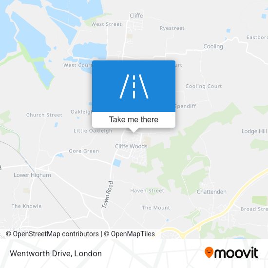 Wentworth Drive map
