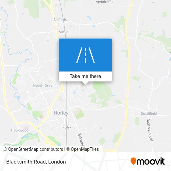 Blacksmith Road map