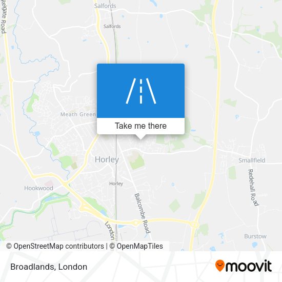 Broadlands map