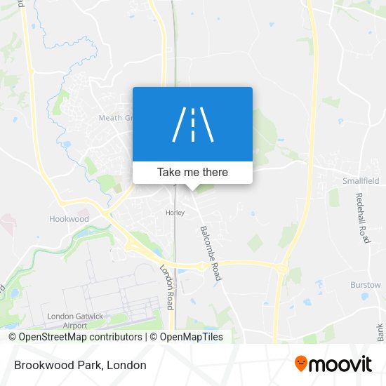 Brookwood Park map