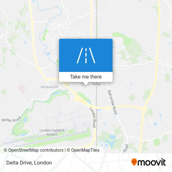 Delta Drive map