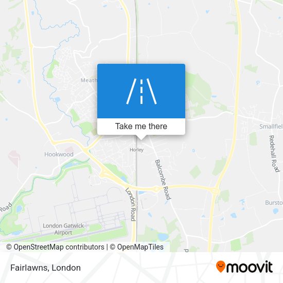 Fairlawns map