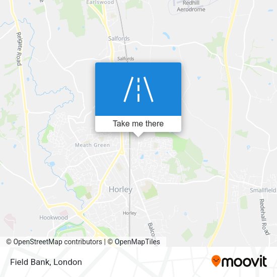 Field Bank map
