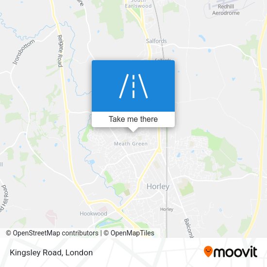 Kingsley Road map